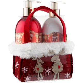 Set Vivian Grey Red Christmas käsisaippua ja käsivoide 250 ml 