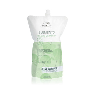 Wella Profissionais, Elementos Renovadores, Sem Silicone, Condicionador de Cabelo, Anti-Frizz, 1000 ml