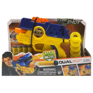 Zuru X-Shot Excel Dual 8+ anni — Pistola Giocattolo