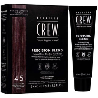 American Crew Precision Blend 头发脱水剂 3X40 毫升 天然 中号
