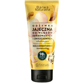 Barwa Balsamo Per Capelli Naturalna Jajeczna 200 ml — Balsamo
