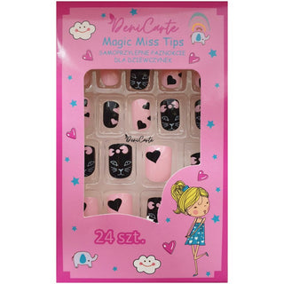 Deni Carte Tipsy Kittens | Różowo-czarne dla dzieci