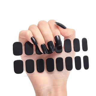 Deni Carte Gel Adesivi Unghie Cured UV/LED Nero — Gel per unghie