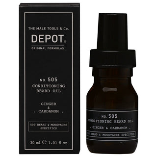 Depot Ulei de barbă cu ghimbir și cardamom N. 505 30 ml