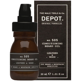 Depot N.505 Leder&Holz Bartöl 30 ml