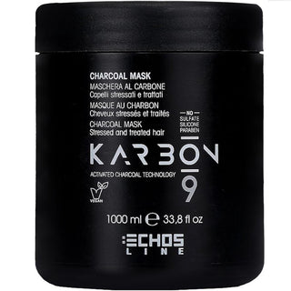 Echosline Mască Karbon 9 Carbon 1000 ml