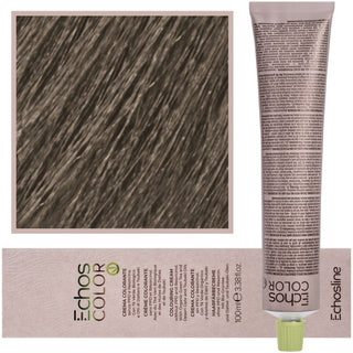 Echosline Crema Colorante Hielo 9,0 - Tinte para Cabello Rubio Claro Natural 100ml 