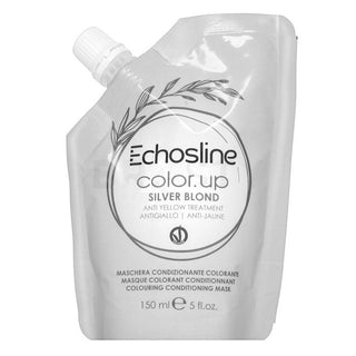 Echosline Mascarilla Acondicionadora Colorante Color Up Rubio Plateado 150 ml