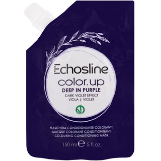 Echosline Mascarilla acondicionadora colorante Color Up 150 ml Morado intenso
