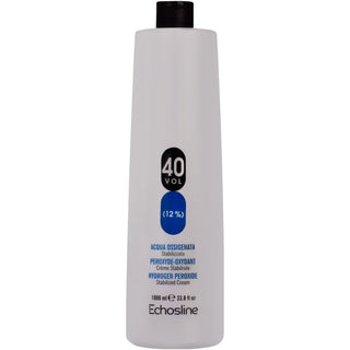 Echosline Crema estabilizada de peróxido de hidrógeno 1000 ml 40 volúmenes | 12%