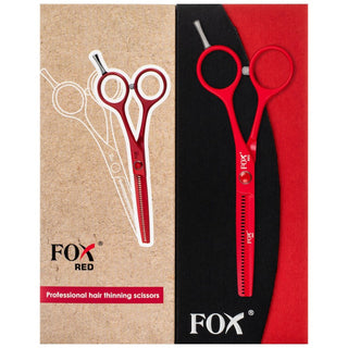 FOX Thinning Hair Scissors Red