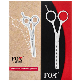 FOX Thinning Hair Scissors White