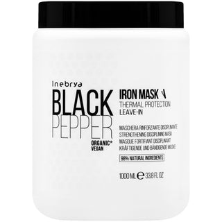 Inebrya ブラックペッパーアイロンリーブインマスク 1000ml
