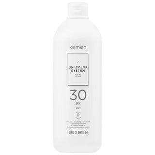 Kemon Uni Color Oxi – oxiderande aktivator för hårfärger Kemon Kramer, 1000 ml 30 VOL | 9 %