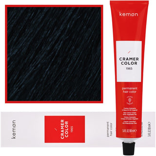 Kemon Cramer Color Haarfarbe 100ml 2.11 | Blau Schwarz