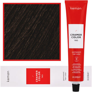 Kemon Cramer Color 5,08 Light Nordic Natural Brown 100ml — Tintura per capelli