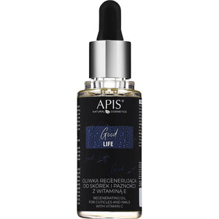 Apis Good Life 角质层和指甲再生油，含维生素 E，30 毫升