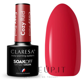 Claresa Hybrid Cozy Red 5 g — Smalto Semipermanente
