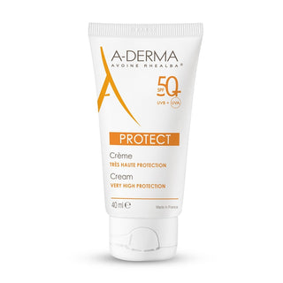 A-Derma Protect SPF50+ Creme Meget Høj Solbeskyttelse 40ml 