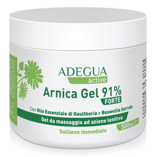Adegua Arnica Gel 91% Stærk 500 ml 