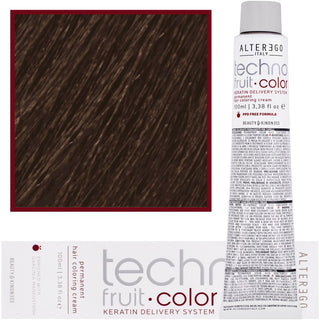 Alter Ego Technofruit Color Cheratina Farba do Włosów Permanentna, 100ml 9/00 | Głęboki Bardzo Jasny Blond 