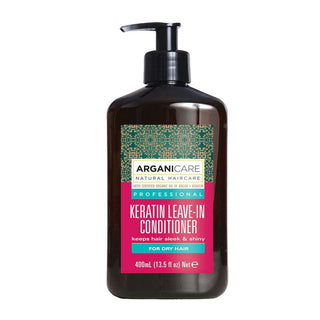 Arganicare Keratin Leave In Vyživující ochranný kondicionér 400 ml 