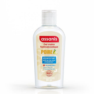Assanis Hydratační kapesní hydroalkoholový gel Hruška 80 ml 