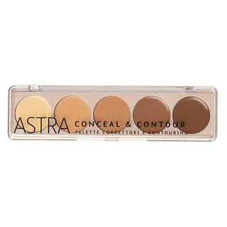 Astra Make-up Conceal & Contour palette av concealers 6,5 g 