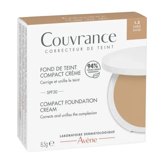 Avène Компактная тональная основа SPF30 1.2 Песок 8.5г 
