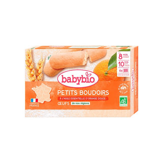 Babybio Biscotti Bio 8 Mesi+ Arancia Dolce 6 bustine — Alimento per bambini
