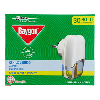 Baygon Genius Liquido 30 Notti Diffusore Ricarica — Diffusore per Ambienti
