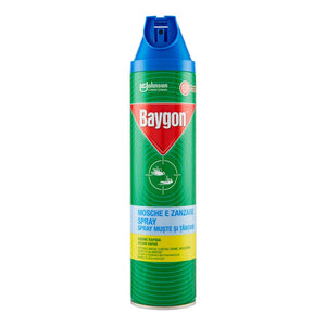 Baygon Mosche Zanzare Spray 400 ml — Insetticida Spray