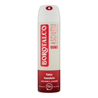Borotalco Deodorante Uomo Spray Asciutto Profumo Ambrato 150 ml — Deodorante spray
