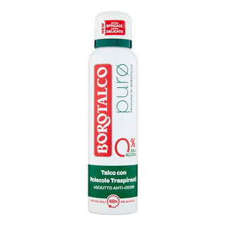 Borotalco Čistý deodorant ve spreji 0% soli s vůní Borotalco 150 ml 