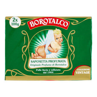 Borotalco Tuhé mýdlo 2X100G 