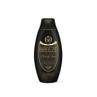 Breeze Sprchový šampon & pěna do koupele Black Oud 400 ml 