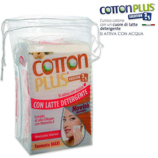 Cotton plus 2 in 1 maxi met arganolie-extract en vitamine E 