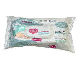 Dealo Μωρομάντηλα Εμποτισμένα Ultra Sensitive Baby 100 Τεμάχια 
