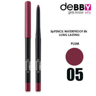 Debby waterproof lip pencil 5 plum 
