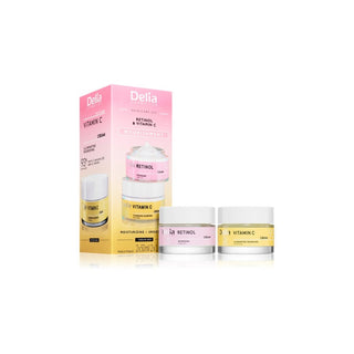 Delia Cosmetics 面部礼品套装 2×50 毫升 