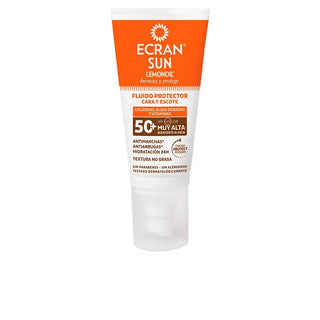 Ecran Sun Lemonoil Gezichts- en Halsvloeistof Spf50 50ml 