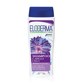 Eloderma Szampon do Włosów Prostych z Olejem Macadamia 75 ml 