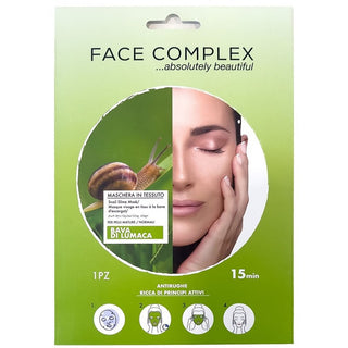 Black Head Maschera Tessuto Viso Antirughe Collagene — Maschera tessuto