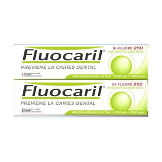 Fluocaril Toothpaste Mint Flavor Cavity Prevention 2x125ml 