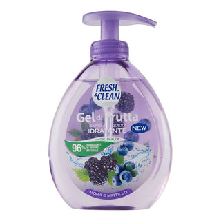 Fresh&Clean Fresh & Clean 水果凝胶保湿液体皂 黑莓和蓝莓 300毫升 