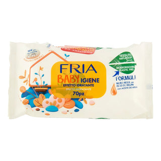 Fria Μωρομάντηλα Υγρά 2x72 + Δώρο 10 Μαντηλάκια Ντεμακιγιάζ Μαμά 