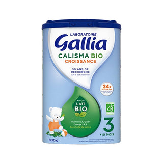 Gallia Calisma Crescita Mléko 3. věk BIO 800g 