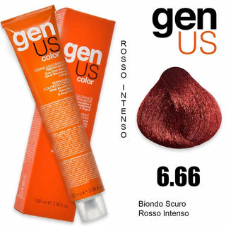 Перманентный окрашивающий крем Genus 100 мл 6,66 