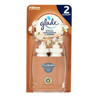 Glade سينس آند سبراي 2 عبوات إعادة تعبئة صندل بالي والياسمين 2 × 18 مل 