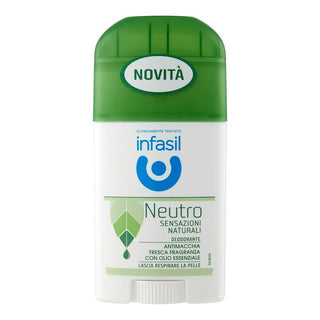 Infasil Deo Roll On Neutra Raikas Tuoksu Eteerinen Öljy 40 Ml 